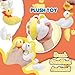 JIAHO 2 Pcs Duck Stuffed Animal Plush Toys, Kawaii Duck Plushies for Girls, Boys and Babies, Adorable Small Stuffed Animals Doll, Cute Plush Toys for Kids Prizes, Party Favors, Christmas Decorations