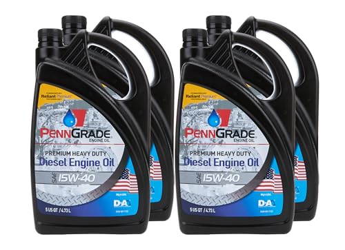 Aceite para motor diésel 15W40 set de 4 jarras de 5 qt miniatura 1
