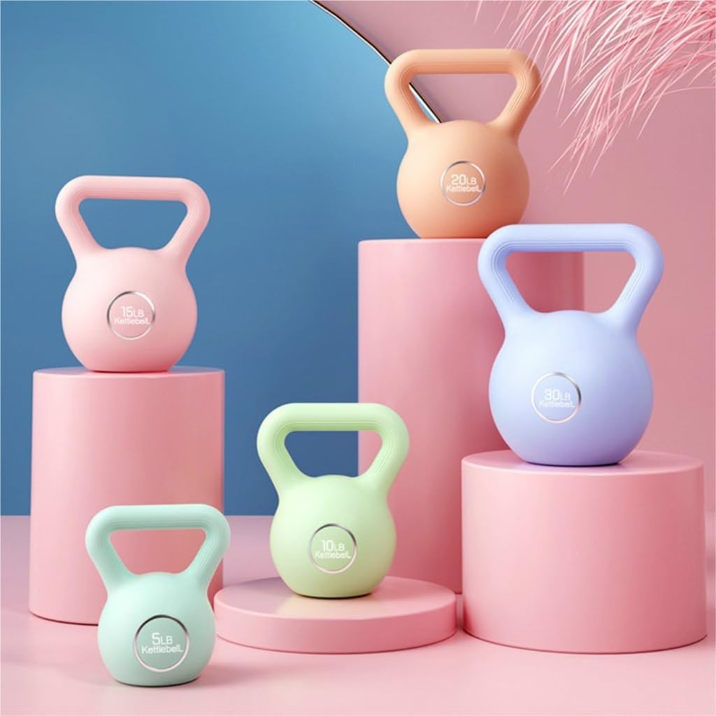 Dumbells Eco-friendly Kettlebell Fitness Home Adjustable Weight Dumbbell Kettlebell Base Supports Lifting Kettle Dumbell Set