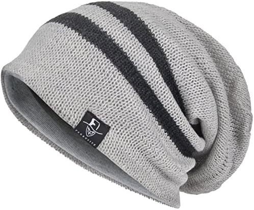 Buy Mens Slouchy Beanie Knit Skull Cap 