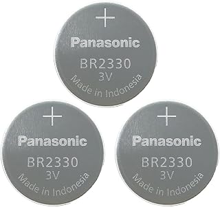 BALOLO (3-Pack) BR2330 3V 255mah Industrial Battery Non Rechargeable Battery BR2330 Industrial Precision Lithium Battery