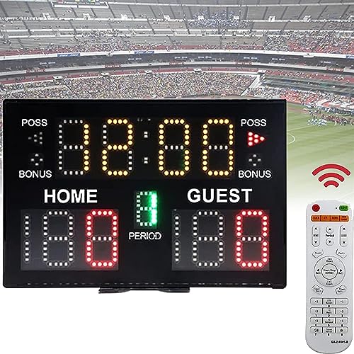 Marcador electrónico LED para tenis y baloncesto interior