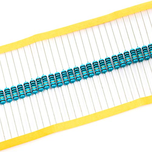 Chanzon 50Pcs 1W 10 Ω Ohm Metal Film Fixed Resistor 0.01 ±1% Tolerance 10R Mf Through Hole Resistors Current Limiting Rohs Certificated #TOP3