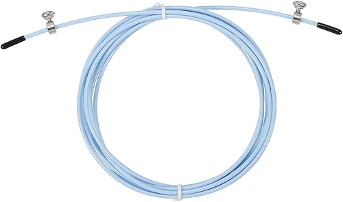 Miniatura 10 de PATIKIL Cable de repuesto de cuerda de salto de velocidad, cuerda de saltar profesional, alambre de acero reemplazado para entrenamiento de salto de