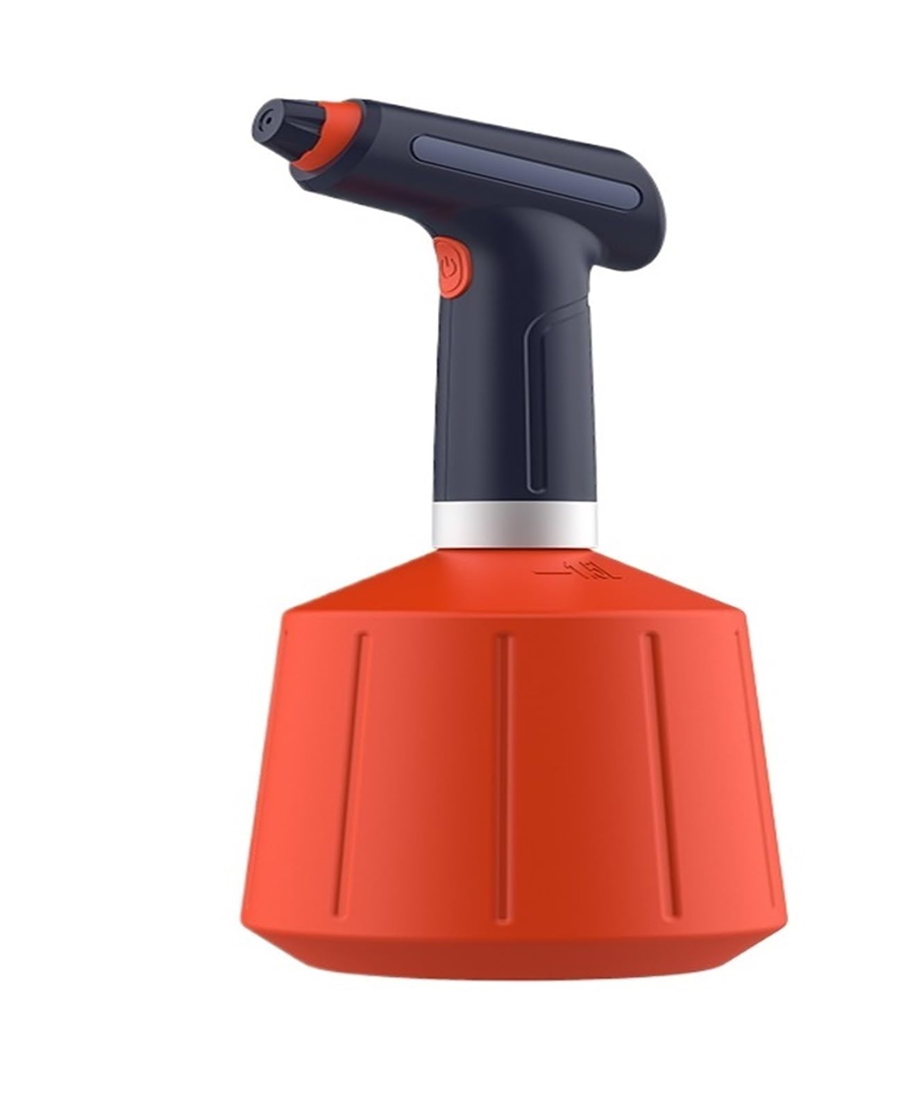 LNHHG Electric Plant Mist Spray Bottle, Automatic Watering Can Adjustable Water Sprayer, Garden Plastic Watering Devices Home Cleaning(1.5L Orange)