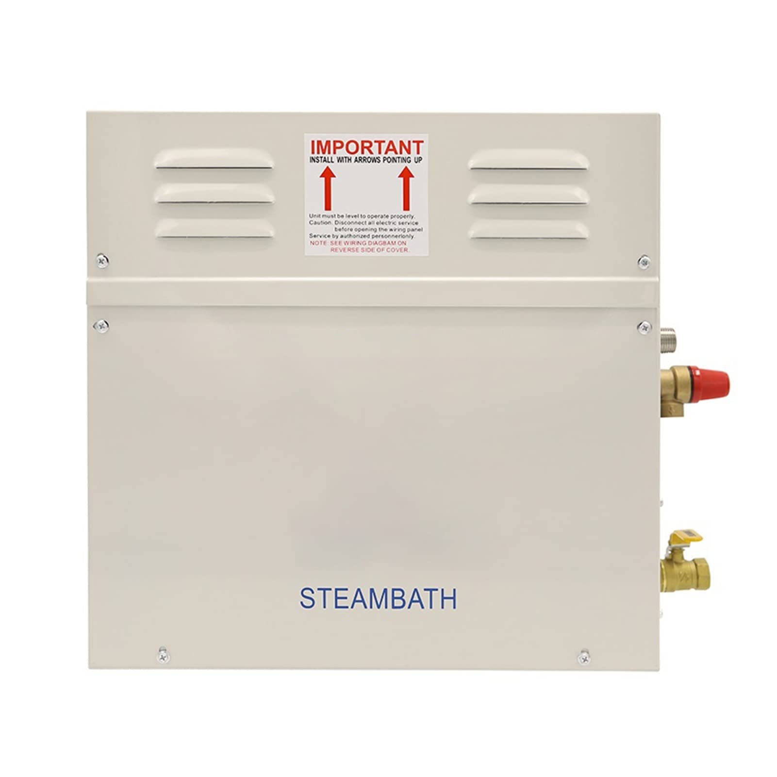 Piec do sauny Elektryczny piec do sauny 6kW Generator pary Series Oryginalne fabryczne sauna pary prysznicowa generator kąpieli parowej do odpowiedniego ogrzewania przestrzeni Podgrzewacz do sauny par