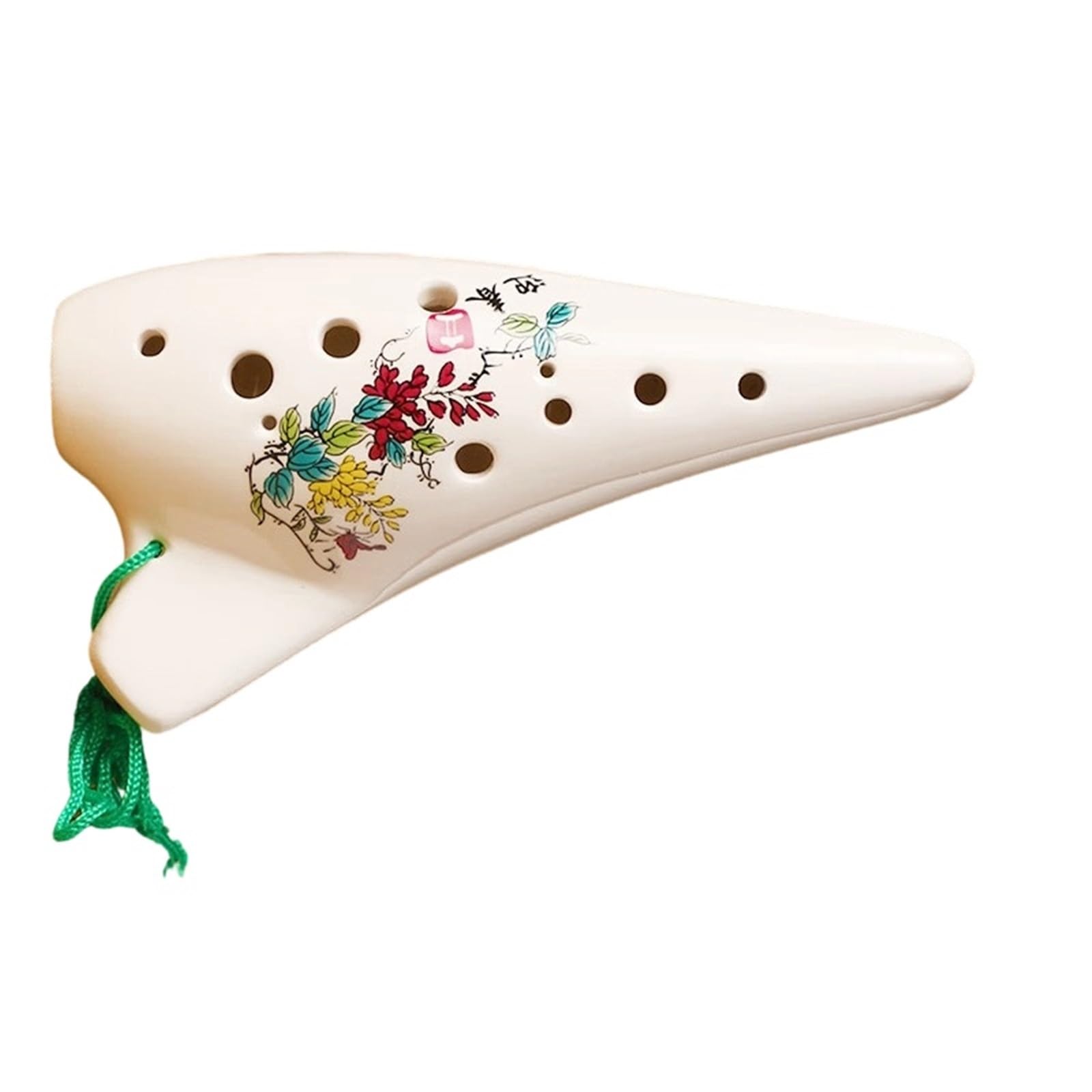 Okarina Ceramiczna 12 Dołkowy Ac Key Dla Początkujących Altowy Instrument Okarynowy(8)