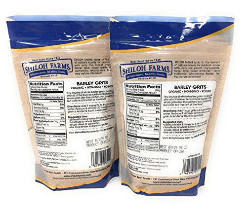 Shiloh Farms Organic Barley Grits -- 12 oz - 2 pc - Thumbnail 4