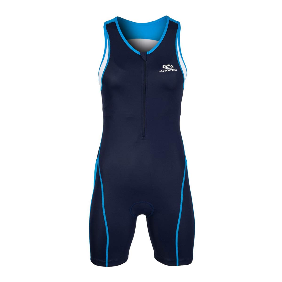 Aropec AP-104W Damen Triathlon Einteiler Navy-blau XL