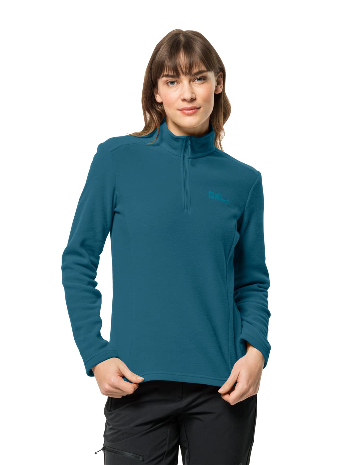 Jack Wolfskin Women's Taunus Hz Sweater, Blue Coral, M