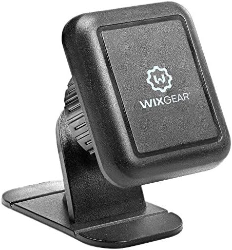 Magnetic Phone Mount, Universal Stick On Dashboard Magnetic Car Mount Holder, for Cell Phones with Fast Swift-snap Technology