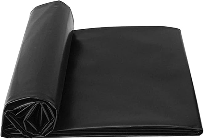 Image Black HDPE Fish Pond Liner for Koi Ponds, Pond and Fish Ponds Impermeable Film, Puncture Tear Resistant 4x8m 4x10m 5x5m 5x6m 7x9m (Size : 10x15m(32.8x49.2ft))
