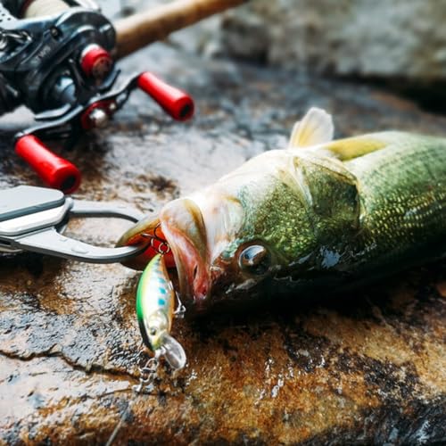 51mm Jerkbait Pike Carkbait Sinking Minnow Fishing Lures Swimbait Hard Baits Jerk Baits for Freshwater Saltwater Fishing - Thumbnail 4