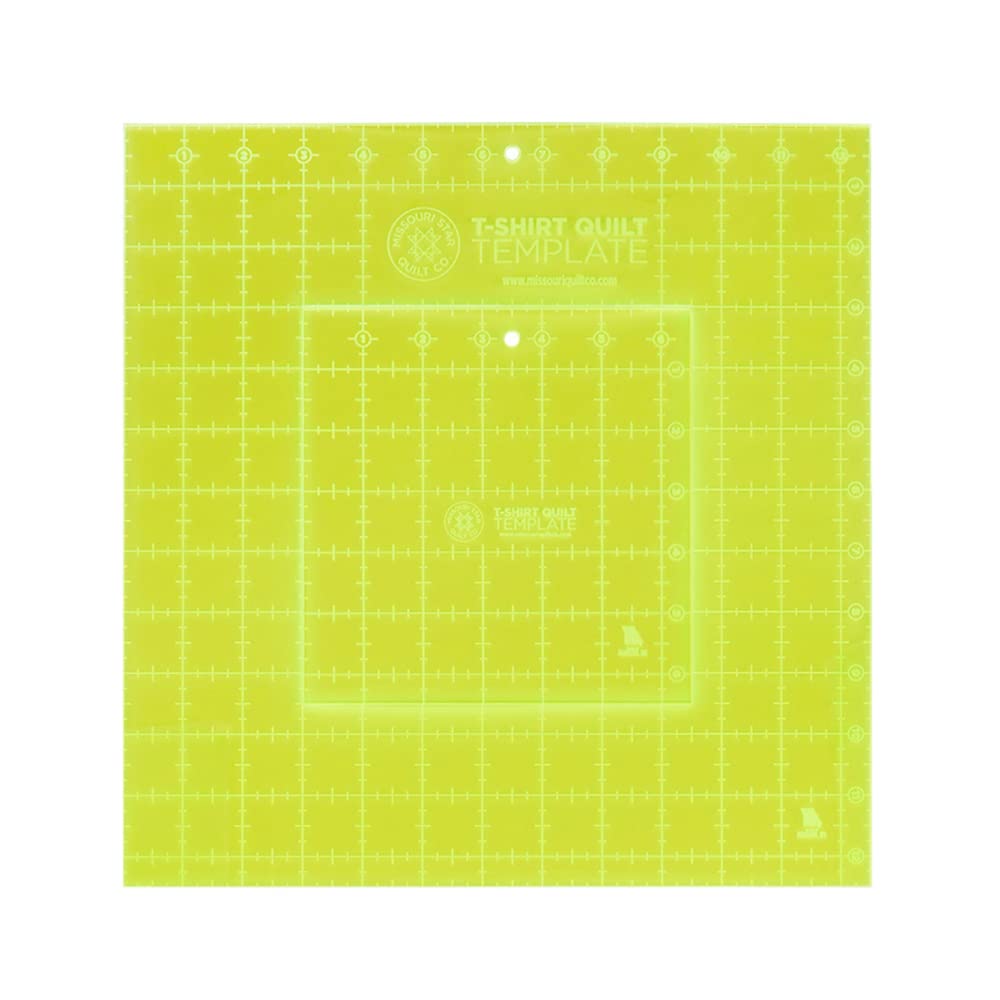 LGEGE Règle Et Modèles De Matelassage Pour Couper Le Tissu, Règle De Courtepointe Carrée En Acrylique Pour Bricolage De Couture (15,2 Cm