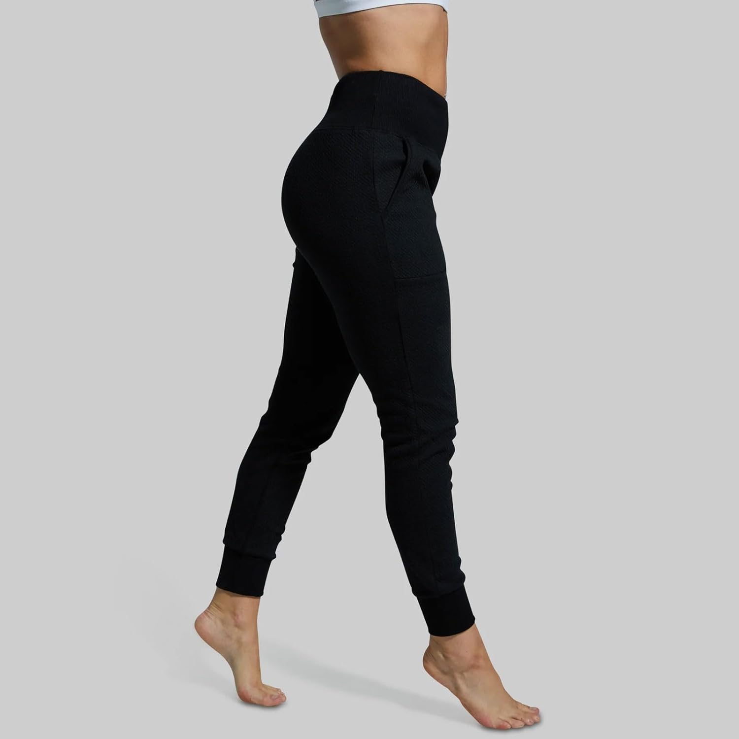 Heather Oatmeal Cloud Jogger for Women by Born Primitive - Image 3