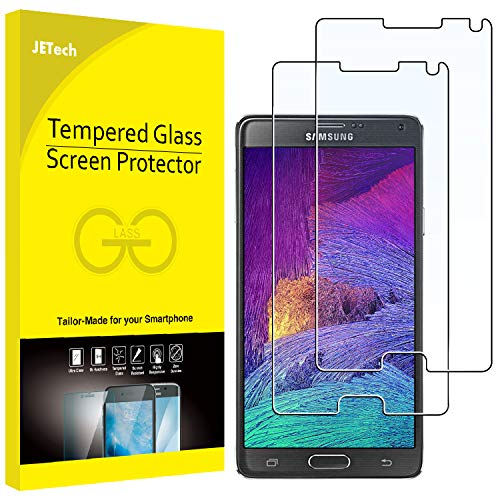Note 4 Screen Protector, JETech Premium Tempered Glass Screen Protector Film for Samsung Galaxy Note 4-0860