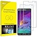 Note 4 Screen Protector, JETech Premium Tempered Glass Screen Protector Film for Samsung Galaxy Note 4 - 0860