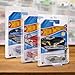 30 Pack Clear Protector Cases for Hot Wheels Storage, Clamshell Plastic Cases for 1:64 Scale Models Hot Wheels Display, 0.6mm Thick PET Vehicle Blister Pack Cover Cases