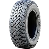 Cosmo Tires Mud Kicker M/T Mud Off-Road Light Truck Radial Tire-LT265/75R16 265/75/16 265/75-16 123/120Q Load Range E LRE 10-Ply BSW Black Side Wall