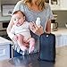 J.L. Childress Pack 'N Protect for Baby Bottles - Insulated Breast Milk Cooler Travel Bag for Moms, Portable Storage for Glass Baby Bottles & Food Containers, For Daycare or On the Go - Black