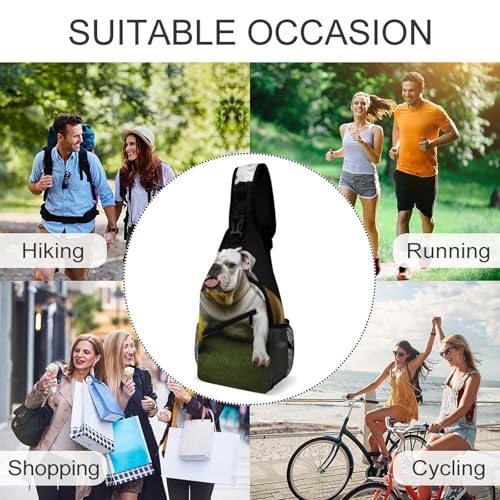 Mochila tipo sling deportiva para senderismo y uso casual miniatura 6