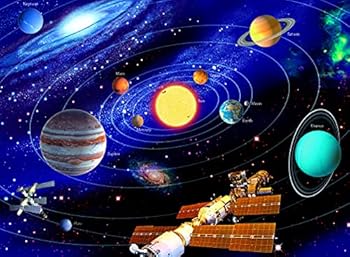 Misc. Solar System 200 Piece Puzzle Book