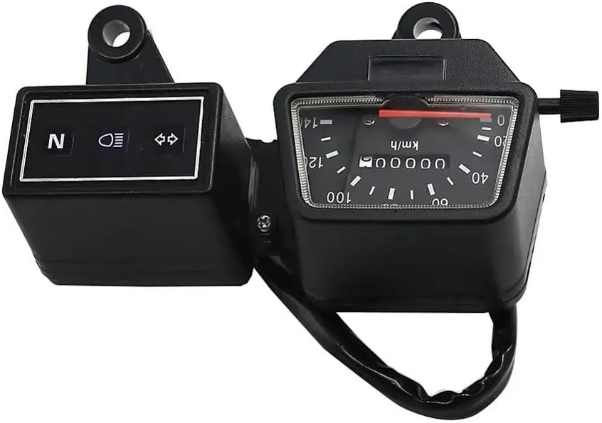 Motorcycle Odometer Gauge Motorcycle Tachometer Instrument Gauges Odometer Tachometer Case Speed Meter For TW200 TW-200 2001-2015