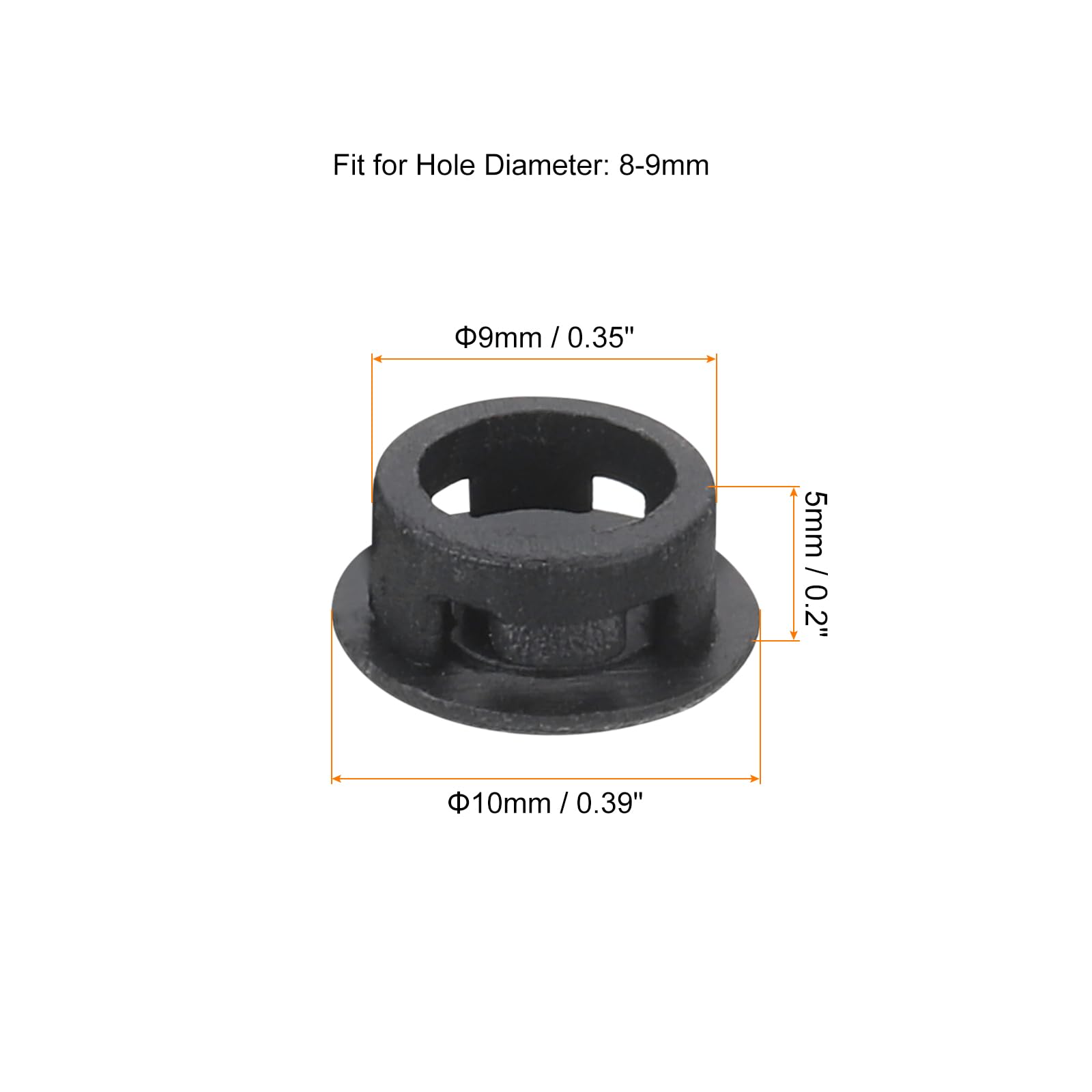 Tappi Per Gambe Mobili 60mm | 9 Pezzi Nero Antiscivolo Per Sedie E Tavoli - Foto 10