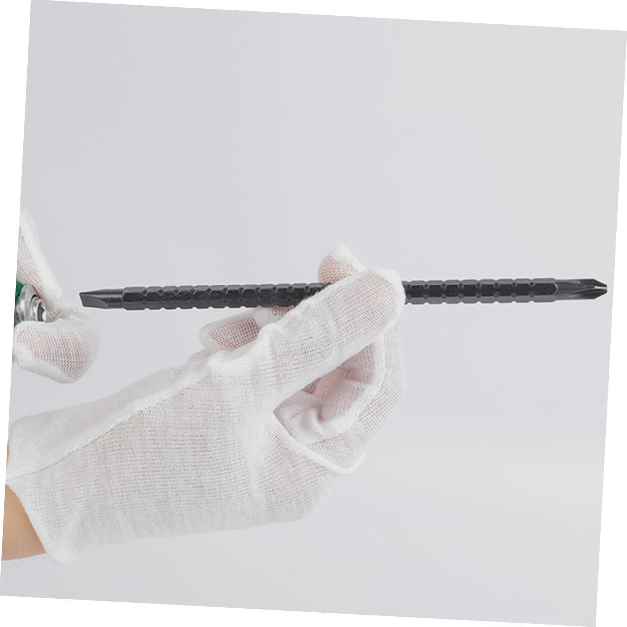 2 Set Manico Kit Cacciavite Telescopico Chiave Cricchetto Testa Piatta Cacciaviti Antiscivolo Cacciavite Esagonale Forniture Di Cacciaviti Nero 45# Acciaio 4 Pezzi*2