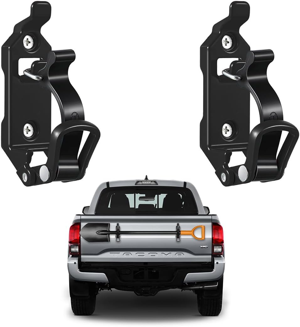 2PCS Shovel Mount for Roof Rack,Metal Rubber Clamp Mounting