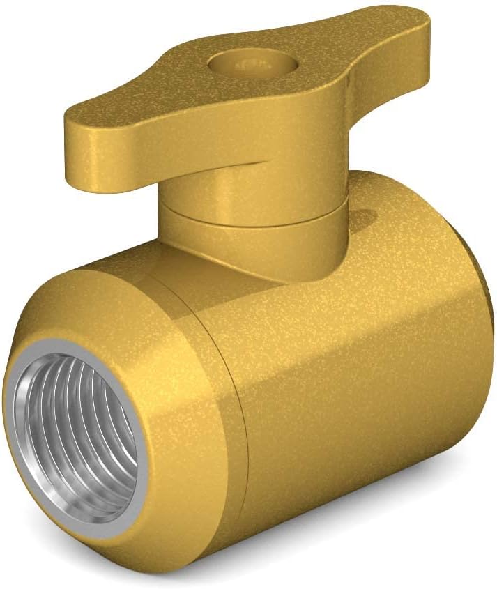 PrimoChill Female to Female G 1/4 Drain Valve - Sky White