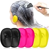 [SMASOLO] 6個 髪染め用イヤーマフ 耳当て ヘアカラートリートメント対応 軽量で快適 男女兼用 耐久性あり 美容院 家用耳保護カバー