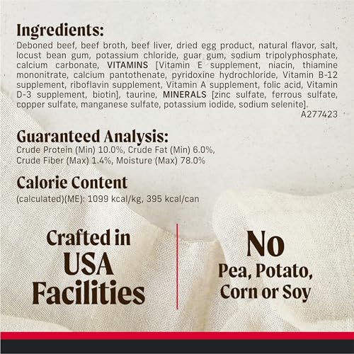 Merrick Backcountry Grain Free Premium Canned Wet Dog Food, Soft And Healthy Recipe, Real Beef Dinner - (Pack of 12) 12.7 oz. Cans