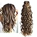 Produktbild Mila 20"/50cm 100% Remy Echthaar Tressen Lockig Braun/Blond 4/27# Weaving Haarverlängerung Hair Extensions 100g/pc