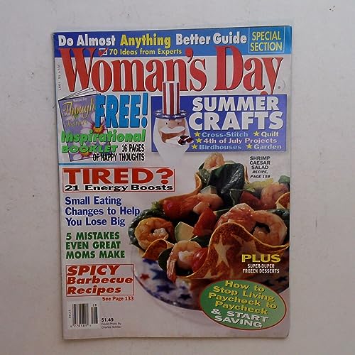Woman's Day Magazine July 15, 1997 Woman's Day Magazine July 15, 1997