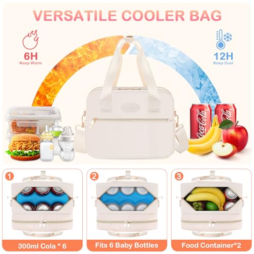 PIIOSER Wearable Breast Pump Cooler Bag