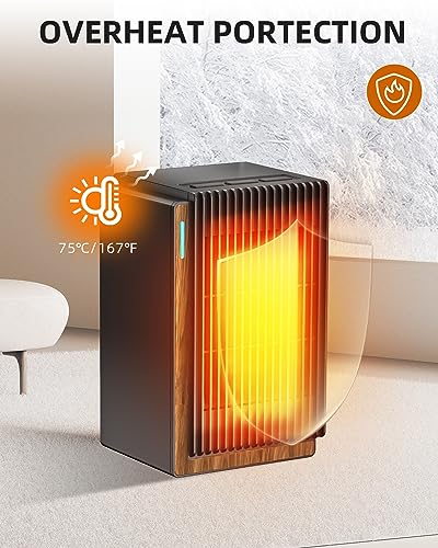 Space-Heater-Portable-Electric-Heater-1200w-PTC-Ceramic-Small-Heater-with-2-Temperature-Mode-2-4-6-hours-Timing-Settings-Overheat-and-Tip-over-Protection-Fast-Heating-Fan-for-Indoor-Use-Office