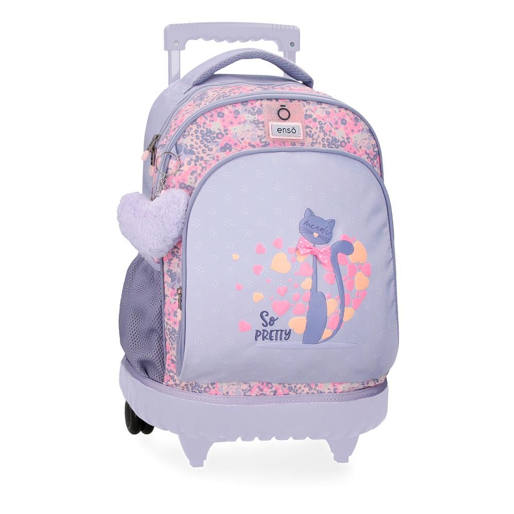 Enso So Pretty Mochila 2 Ruedas Multicolor 33x44x21 cms Poliéster