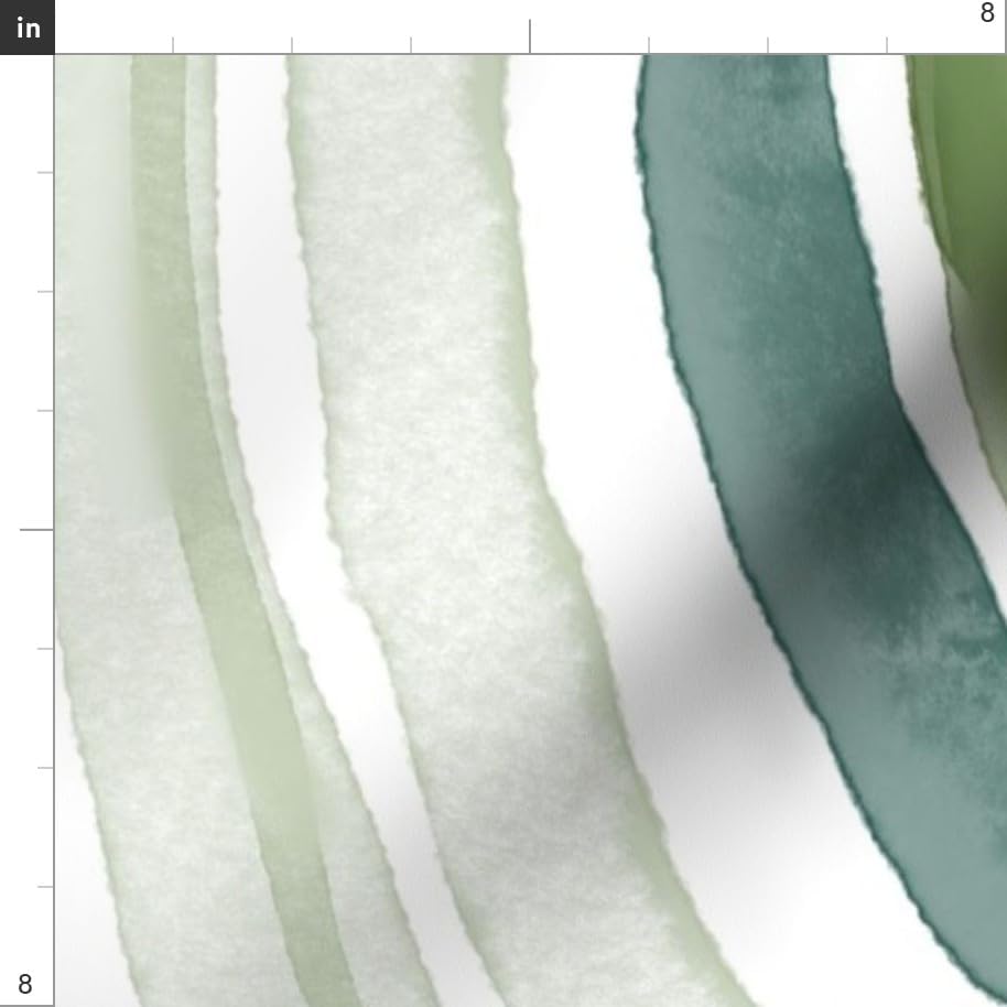 Miniatura 3 de Spoonflower Fabric - Watercolor Animal Print Nature Feathers Printed on Petal Signature Cotton Fabric Fat Quarter - Sewing Quilting Apparel Crafts