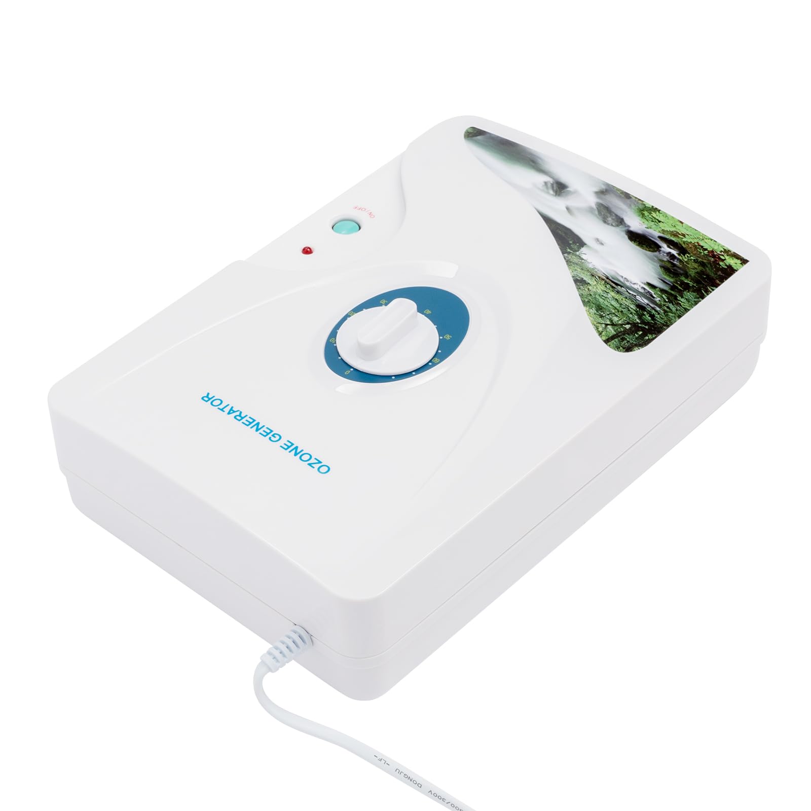 Purificador de aire de, eliminador de olores, generador de ozono, para desodorización de carne, frutas y verduras, desinfección de 600 mg/h, dispositivo de ozono para habitaciones, coches, mascotas