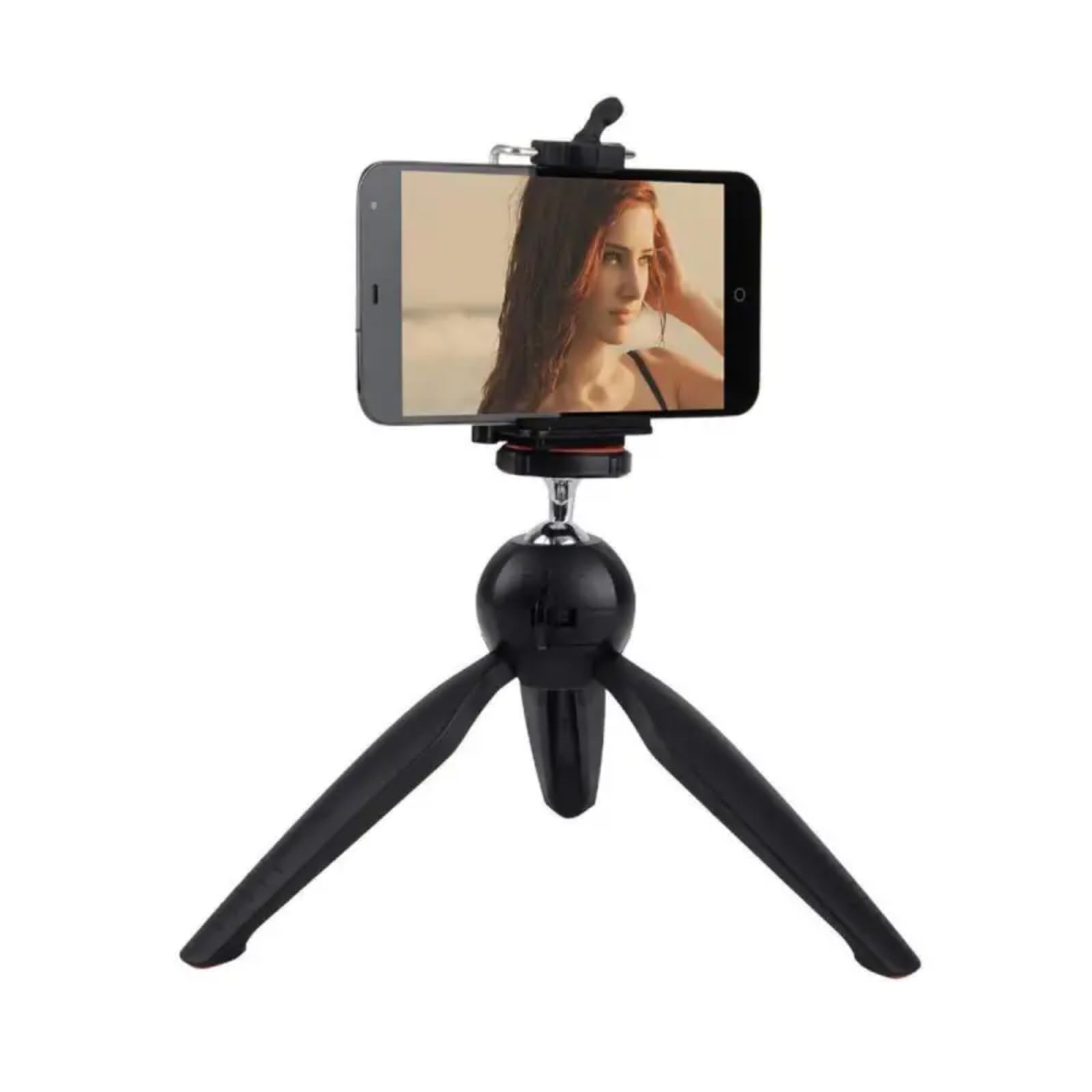Universal Mini Tripod Gimbal Stand for Smartphones & Cameras | Compact, Lightweight & Adjustable Portable Desktop Tripod for Mobile Phones, Action Cameras & Digital Cameras-image-3