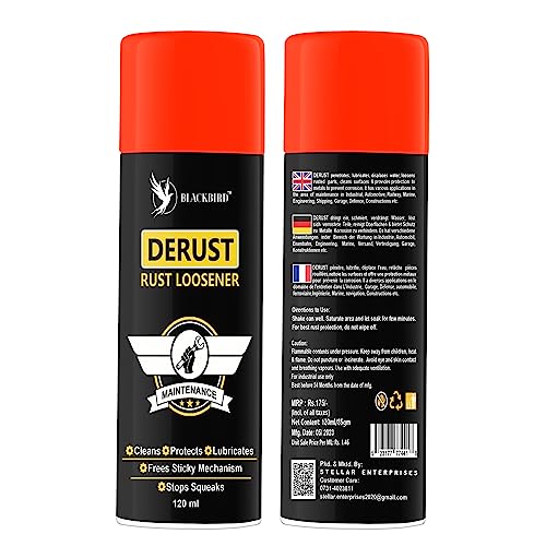 Image of BLACKBIRD Bike Care Kit. 1Pcs - Chain Lube 220ml, Chain Cleaner 220ml, De-Rust 120ml, All in One Polish 200ml, Chain Cleaning Brush and 2 Pc Microfiber Cloth