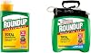 Roundup Optima+ Total Weedkiller, Concentrate, 1 Litre & Fast Action Weedkiller Pump 'N Go Ready To Use Spray, 5 Litre