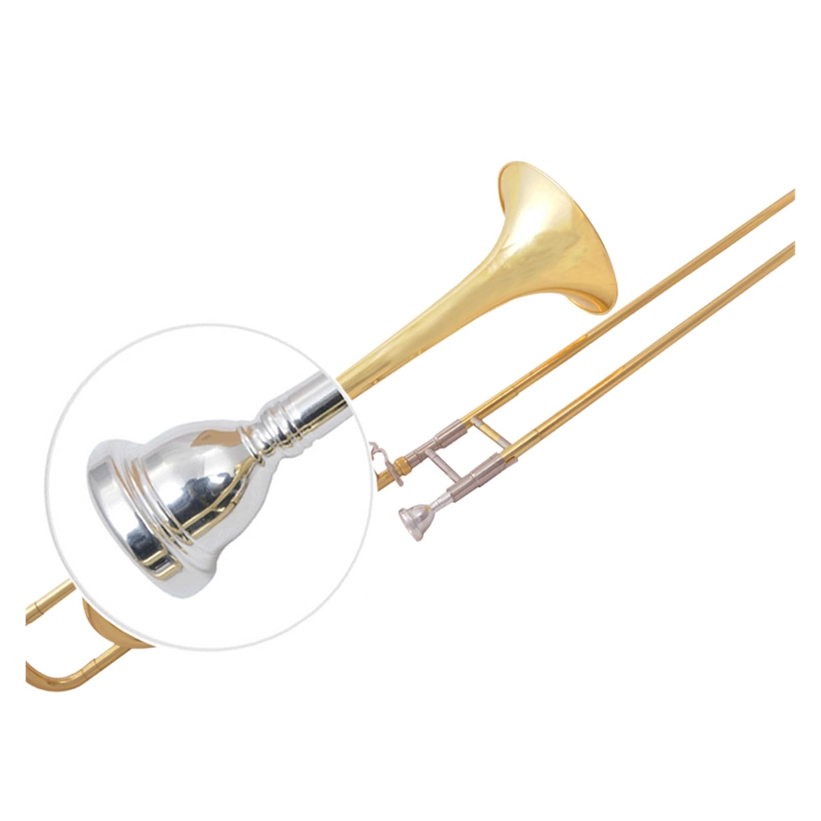 Puzon Puzon tenorowy Instrument dęty blaszany B dur odpowiedni dla początkujących