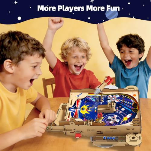 GobiDex DIY Wooden Pinball Machine Kit - 17.93 w/ Code + 40% Off Code GZG03YAB - image 4