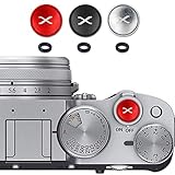 3 x Metal Shutter Release Button Compatible with Fuji XT4 XT30 XE4 X100F XPRO3 and More