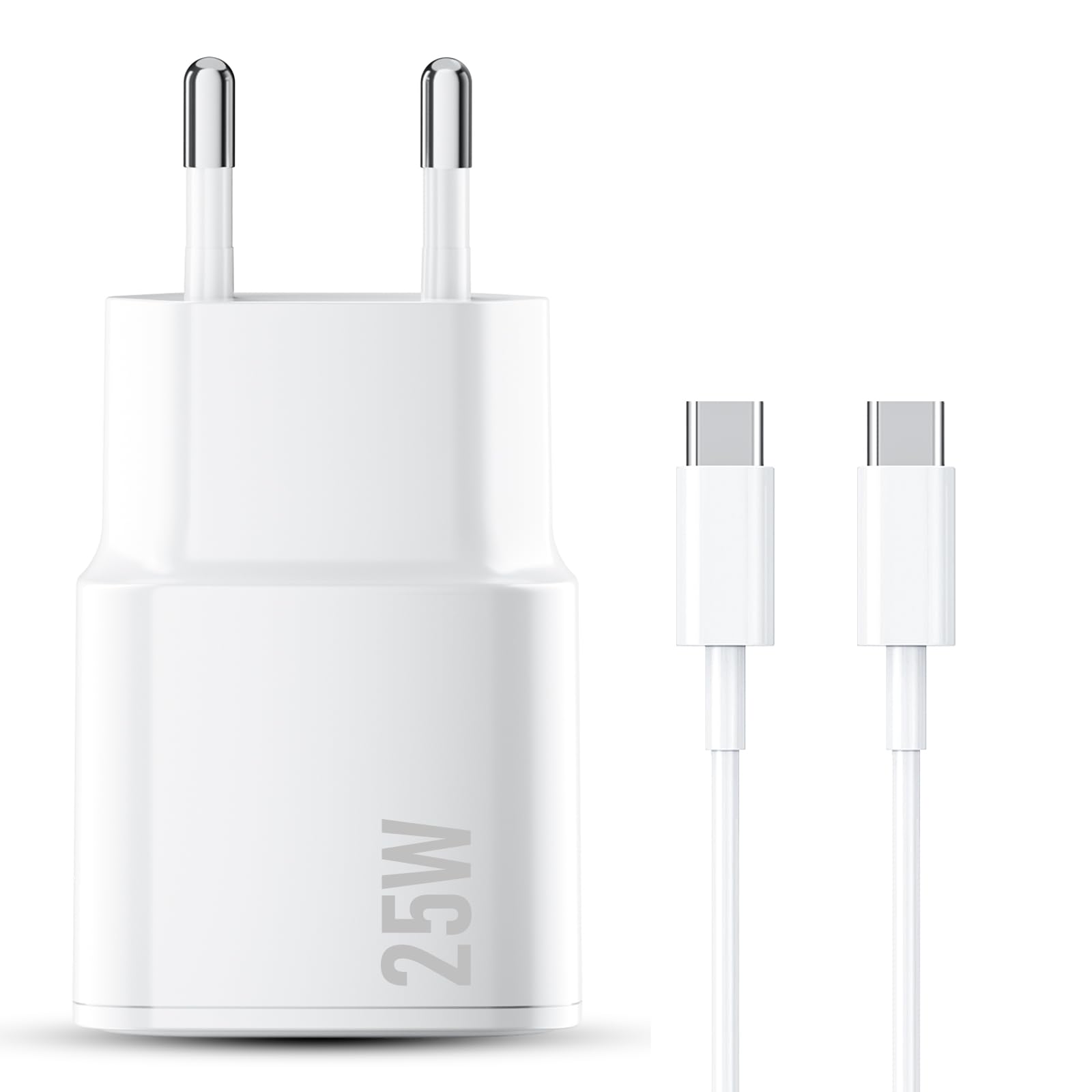 HOSOW 2 Cavi USB-C To USB-C 2 Metri - Ricarica Rapida 60W E Trasferimento Dati 480Mbps - Per IPhone 15/16, IPad Pro, MacBook, Samsung