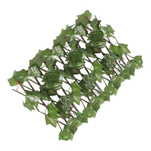 La Mejor Recopilación de Privacidad de balcón y pantallas protectoras los 10 mejores. 44 IWOWHERO Protector De Pantalla De Privacidad De Enredadera Artificial Para Balcón Valla De Plantas Verdes Expandible Decoración De Pared Con Hojas Vívidas Enrejado Artificial...