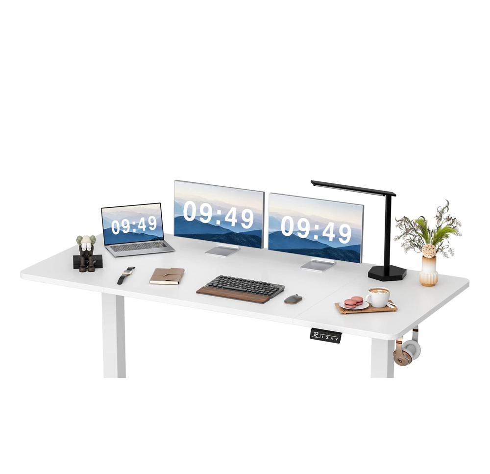 Amazon.com: Furmax Electric Height Adjustable Standing Desk Large