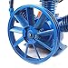 175PSI 10HP Replacement Air Compressor Pump, W Style 3 Cylinder Air Compressor Pump Head, Low Energy Consumption Air Compressor Pump Motor Air Tool, Cast Iron(Style 3)